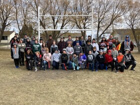 Football game participants
